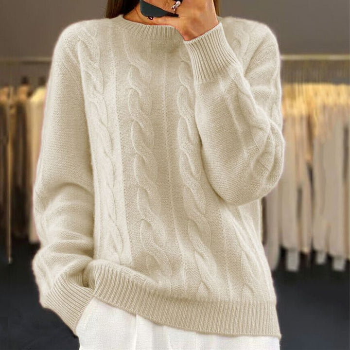 Mirella Warme Gebreide Sweater