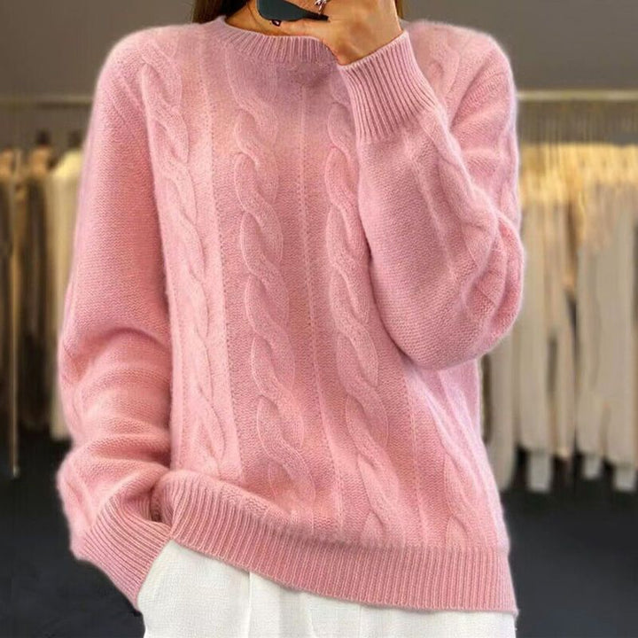 Mirella Warme Gebreide Sweater