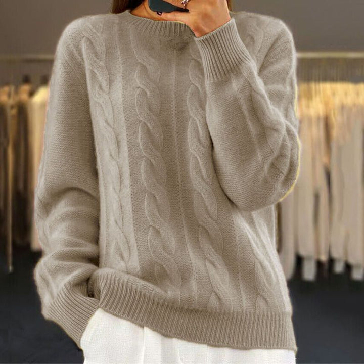 Mirella Warme Gebreide Sweater