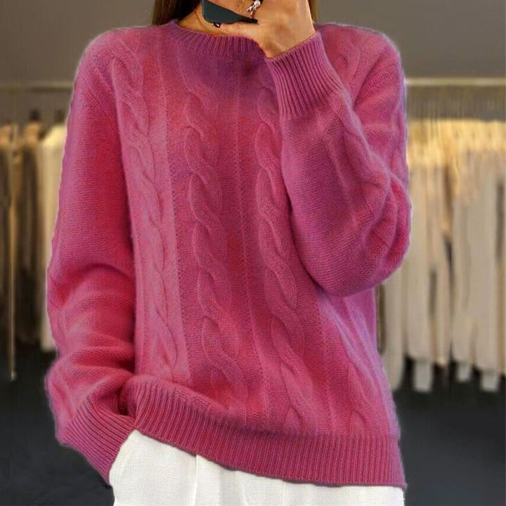 Mirella Warme Gebreide Sweater